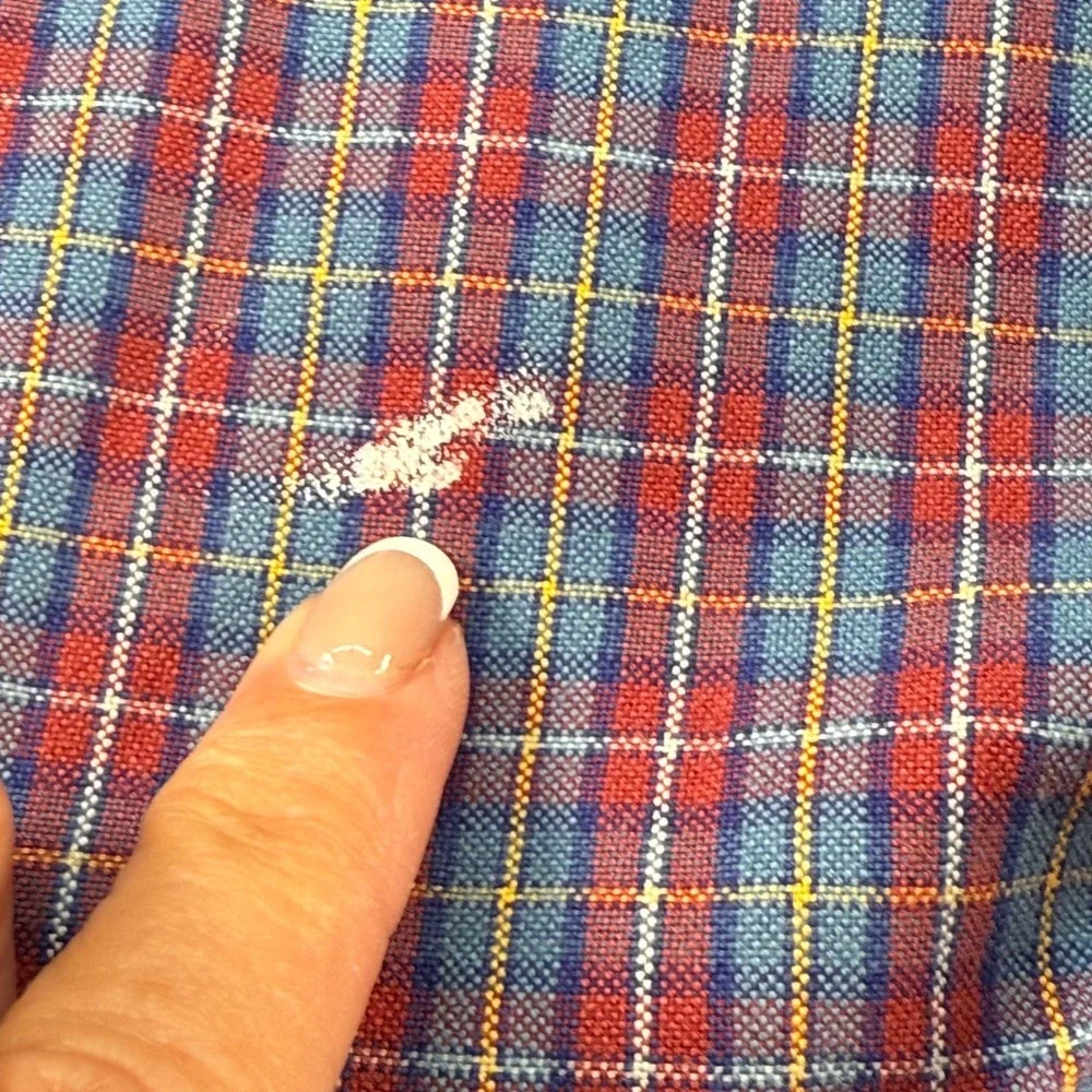 Polo Ralph Lauren Plaid Button Down Men's Shirt Long Sleeve Classic Fit Size XL